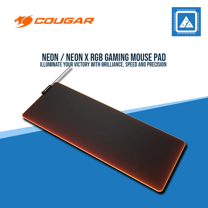 COUGAR NEON | NEON X RGB MOUSE PAD 350*300*4MM/800*300*4MM COUGAR NEON | NEON X RGB MOUSE PAD 350*300*4MM/800*300*4MM